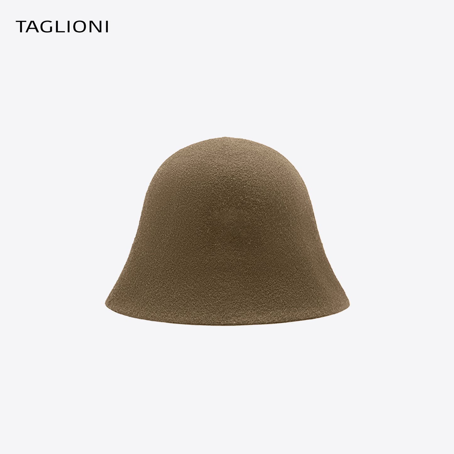 TAGLIONI Suede fisherman hat
