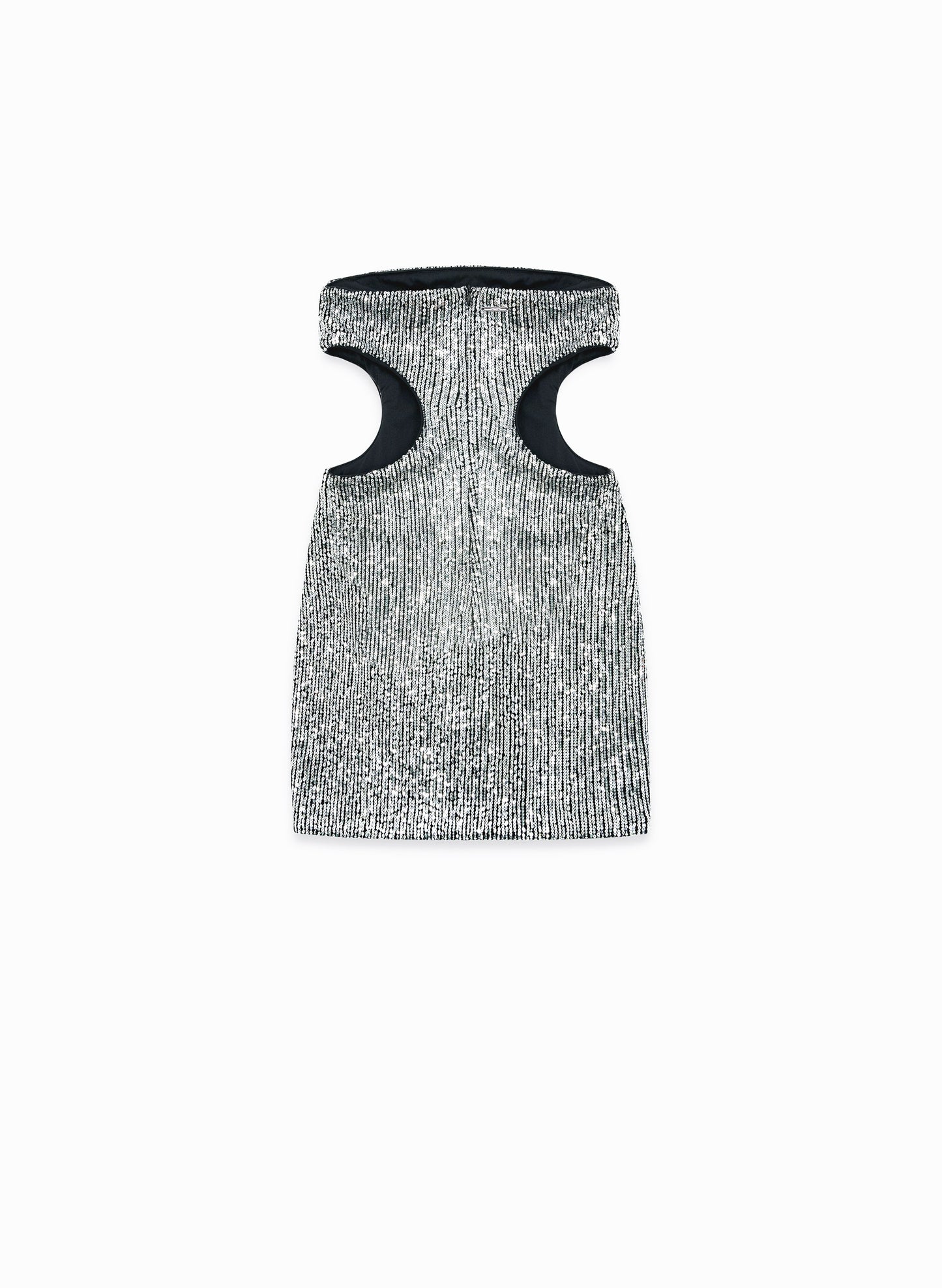 TAGLIONI Sequin Cut-out Dress