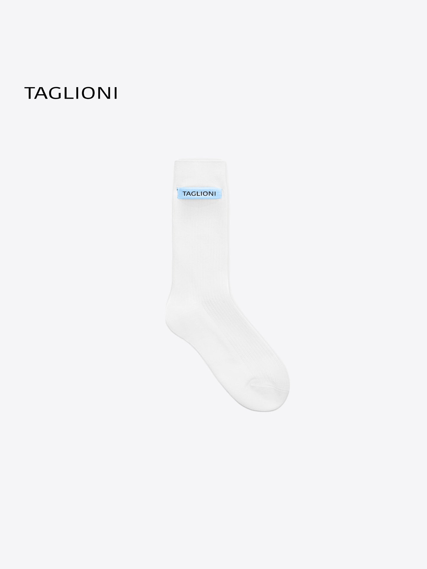 TAGLIONI Logo Cotton socks